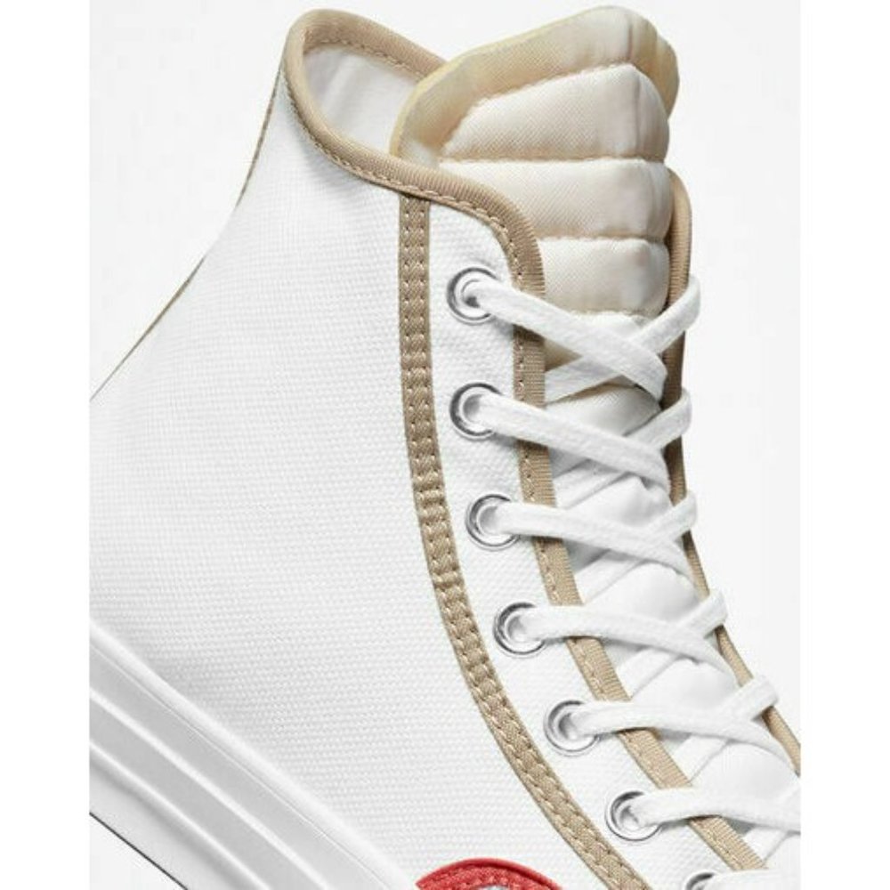 New Women's Converse Chuck Taylor 70s Hybrid Texture Varsity Hi Sneakers 171408C - Picture 5 of 7